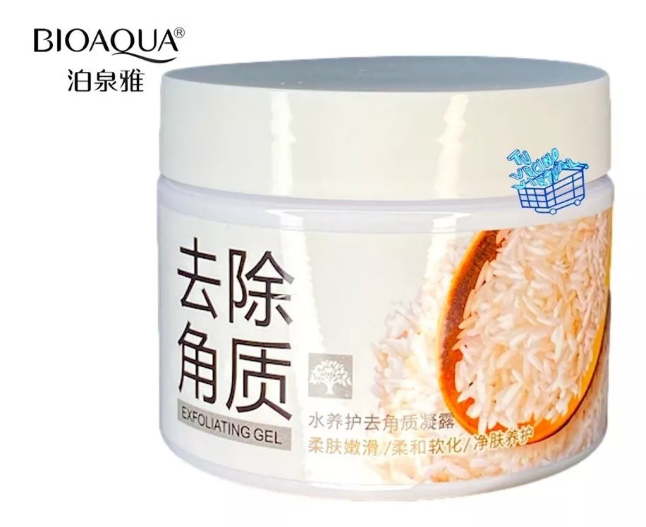 MARAVILLOSO EXFOLIANTE DE ARROZ ACLARANTE BIOAQUA